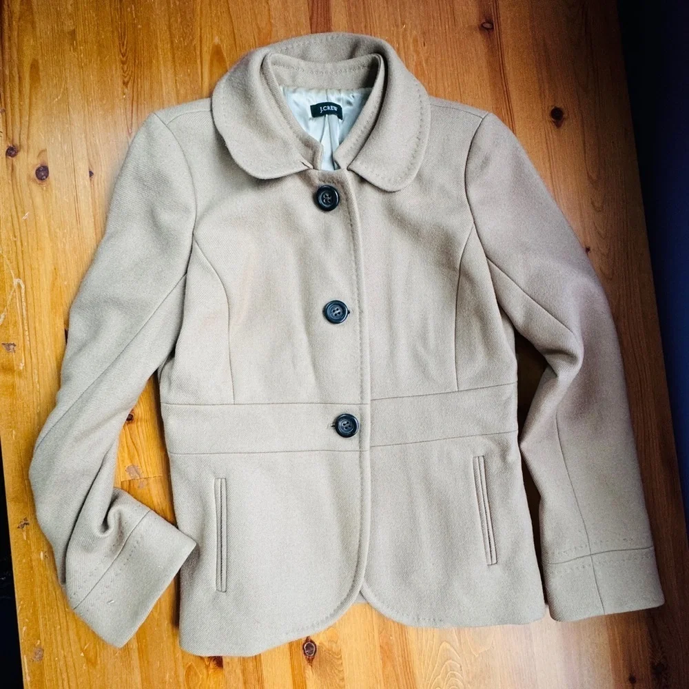 Jcrew peacoat